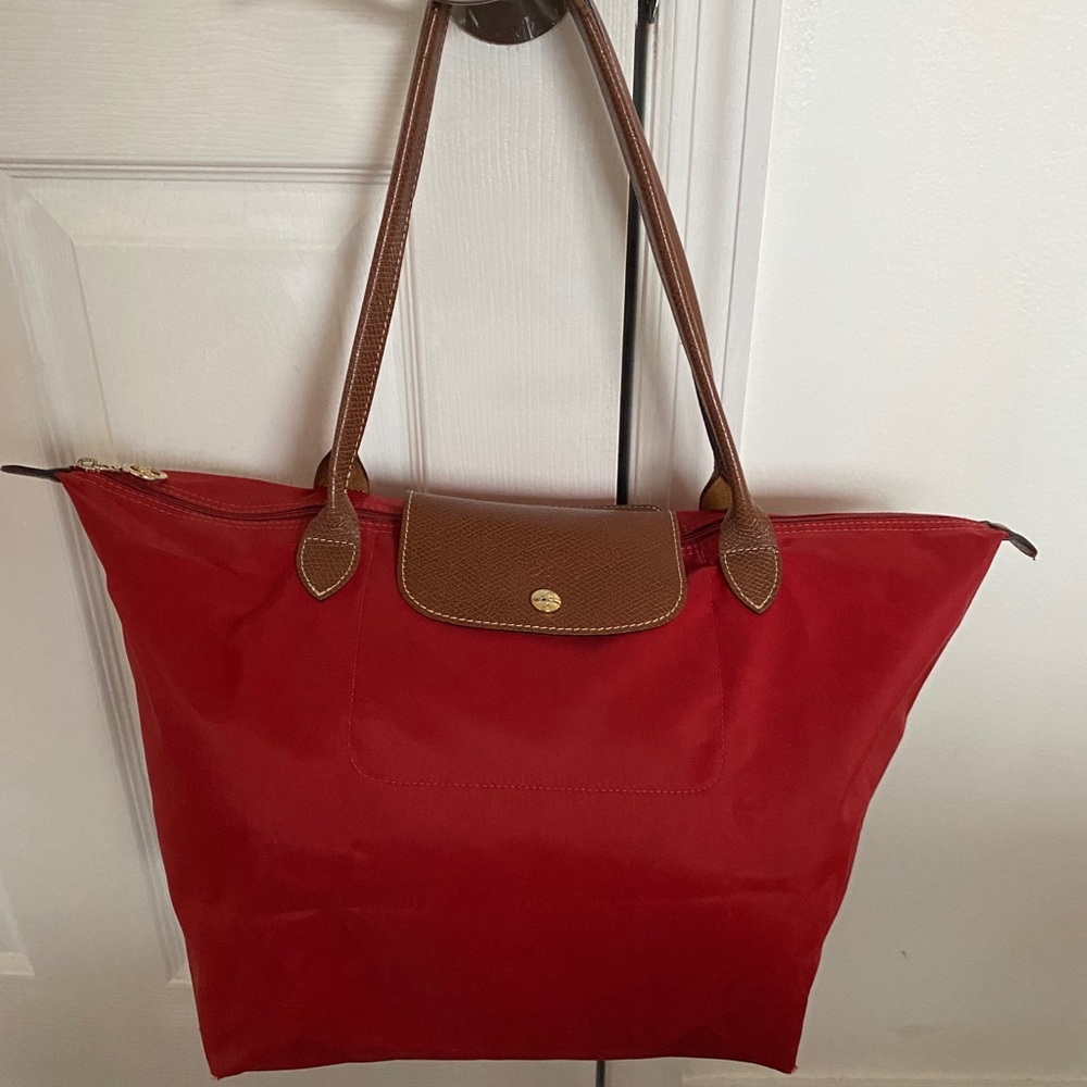 Red Longchamp Bag